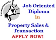 Diploma in Real Estate Sales & Transaction  +  Placement