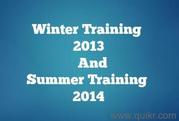 Summer Internship/Training Program 2014 for BE/BTech Candidates