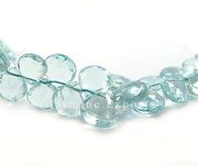 Faceted Aquamarine Gemstone Beads