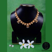 Gold Plated Pearl Necklaces From Online Jewellery store Taj Pearl