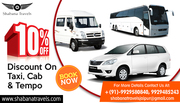 Book/Hire Luxury Bus,  Taxi,  Car & Tempo Traveler