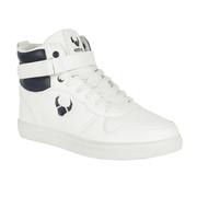 Get Best Deals on Vostro Discover White High-Top Sneaker For Men