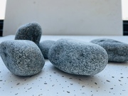 MEXICAN GREY AND BLACK  SILICA STONES AND PEBBLES