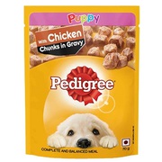 Buy Pedigree Puppy Chicken Chunks Wet Dog Food 70gm,  at Best Price in 