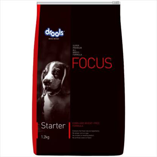Drools Focus Starter Super Premium Dry Dog Food ,  1.2kg