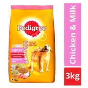 Buy Pedigree Puppy Dry Dog Food,  Chicken & Milk,  3kg - Dogs & Puppy Fo