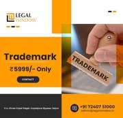 Register your Trademark online by the experts at Legal Window at just 
