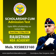  NDA Coaching in Rajasthan | Admission For Session 2023-24