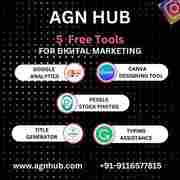 Top 5 Free Tools for Digital Marketing Success - AGN HUB in Jaipur