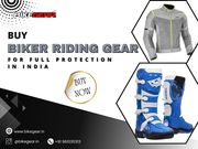 Buy Biker Riding Gear for Full Protection in India 