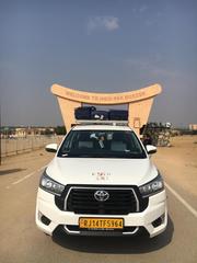 Taxi Service from Jaipur to Salasar for Religious Journeys.
