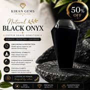 Black Onyx Gemstone for Timeless Style and Natural Elegance